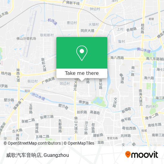威歌汽车音响店 map