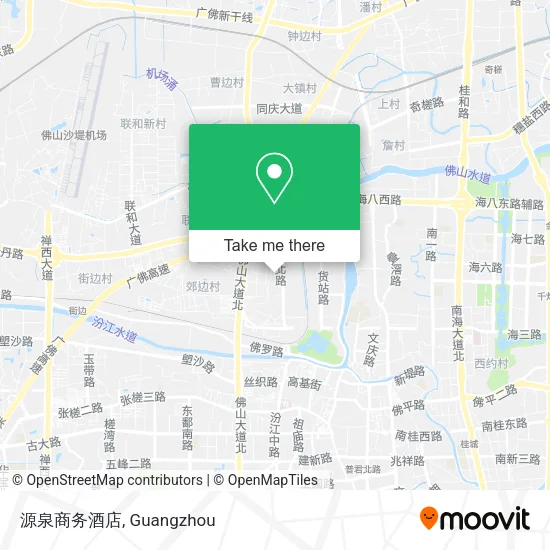 源泉商务酒店 map