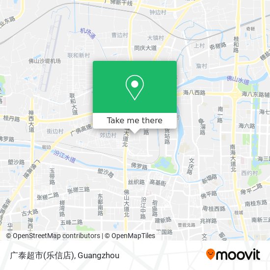 广泰超市(乐信店) map