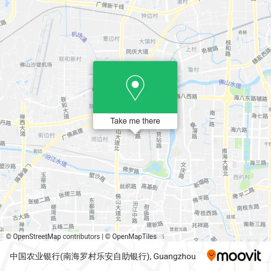 中国农业银行(南海罗村乐安自助银行) map