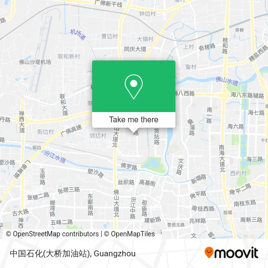 中国石化(大桥加油站) map