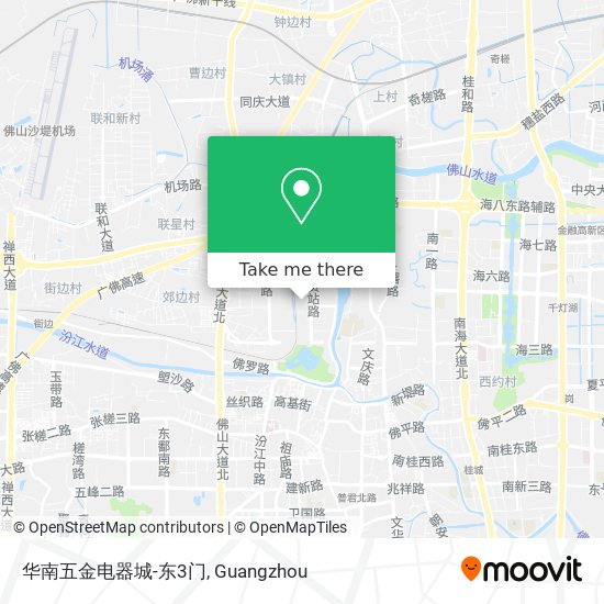华南五金电器城-东3门 map