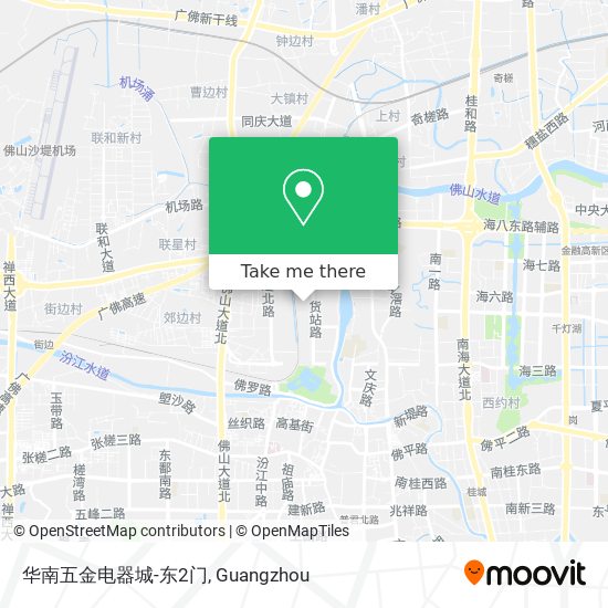 华南五金电器城-东2门 map