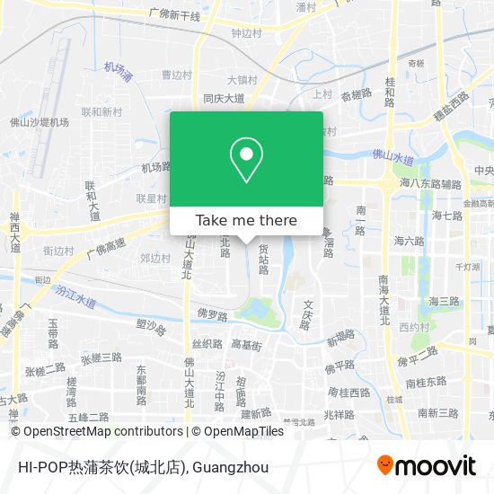 HI-POP热蒲茶饮(城北店) map