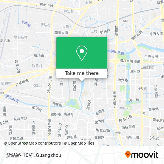 货站路-10栋 map
