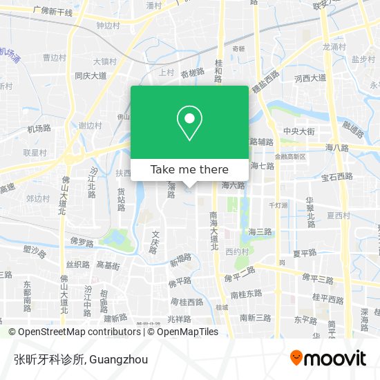 张昕牙科诊所 map