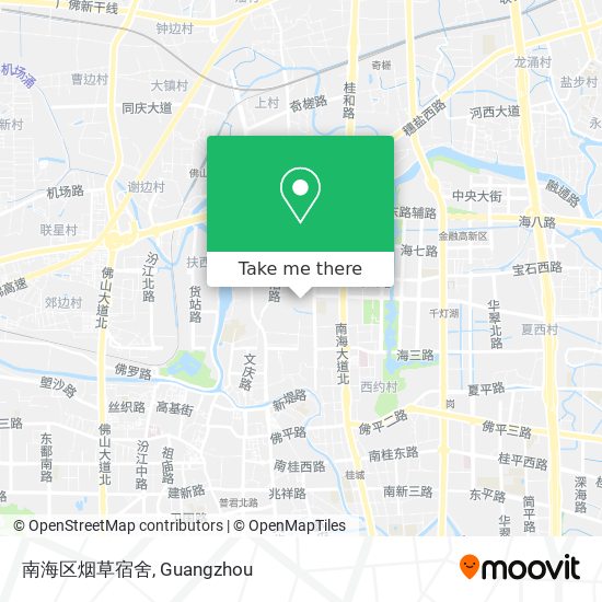 南海区烟草宿舍 map