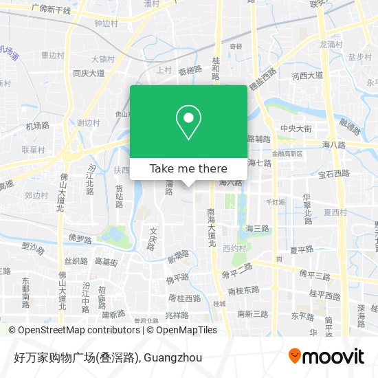 好万家购物广场(叠滘路) map