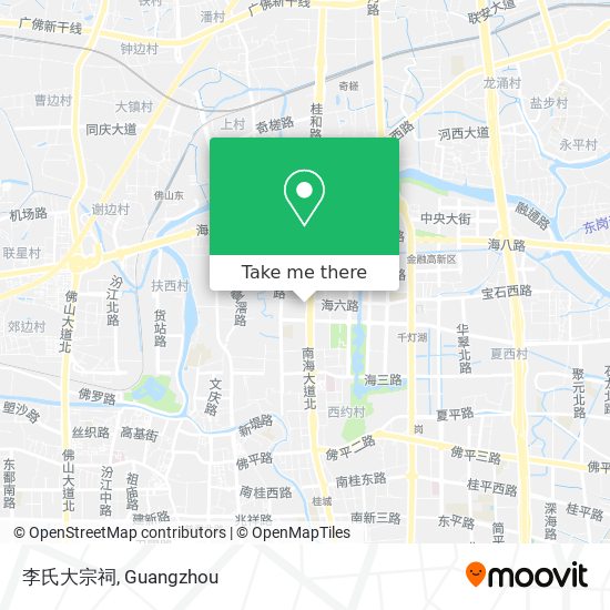 李氏大宗祠 map
