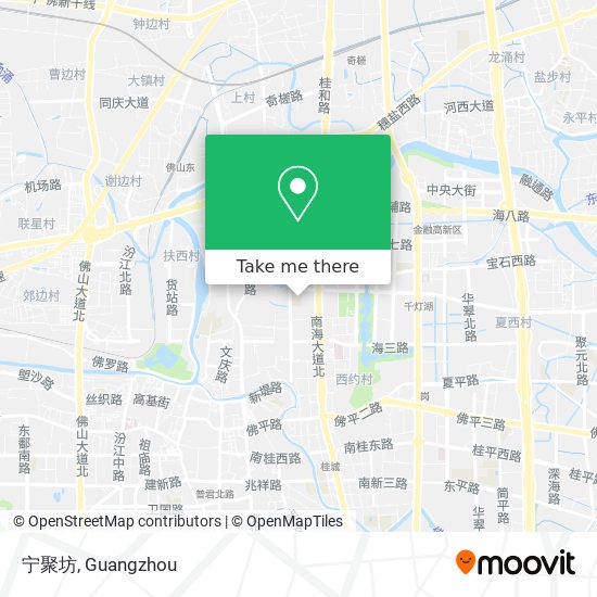 宁聚坊 map