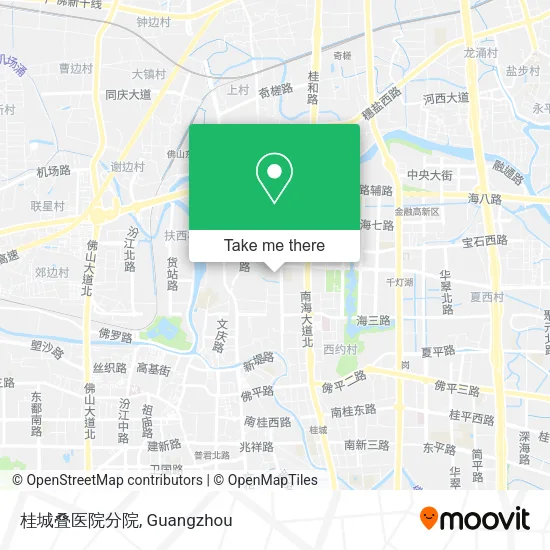 桂城叠医院分院 map