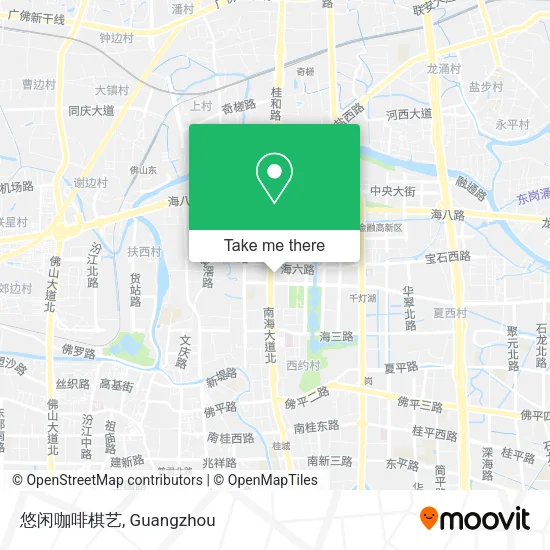 悠闲咖啡棋艺 map