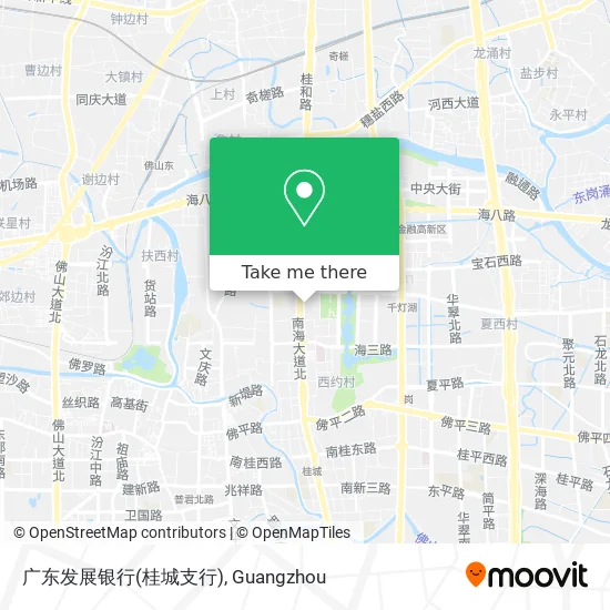 广东发展银行(桂城支行) map