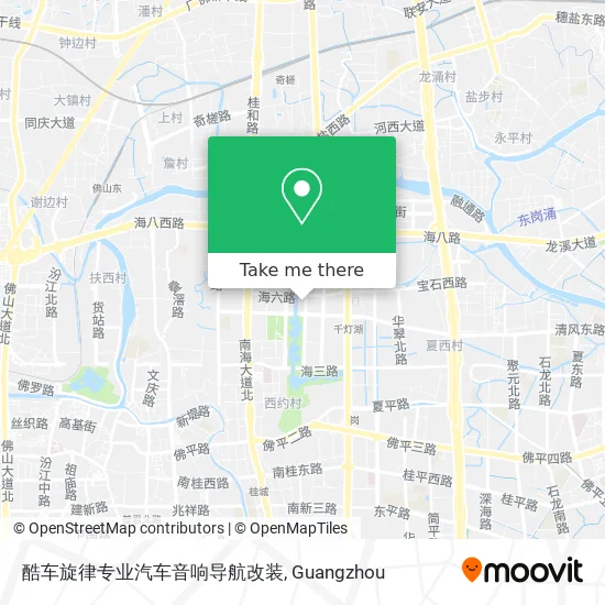 酷车旋律专业汽车音响导航改装 map