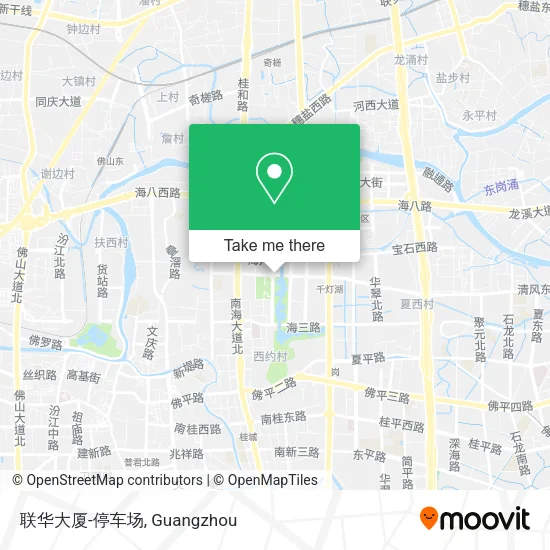 联华大厦-停车场 map