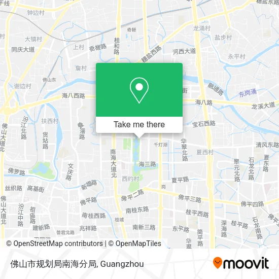 佛山市规划局南海分局 map