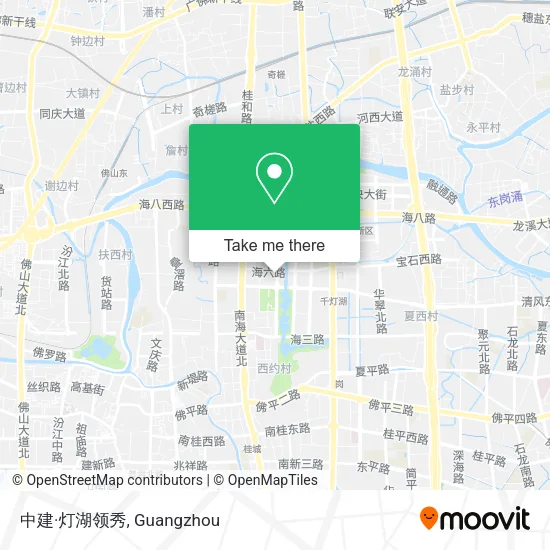 中建·灯湖领秀 map