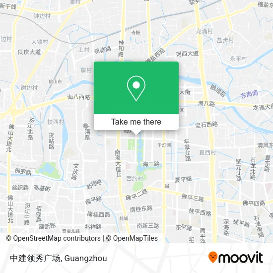 中建领秀广场 map