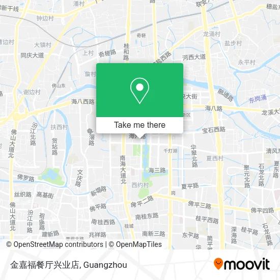 金嘉福餐厅兴业店 map