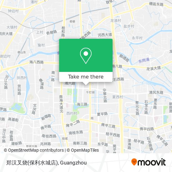 郑汉叉烧(保利水城店) map