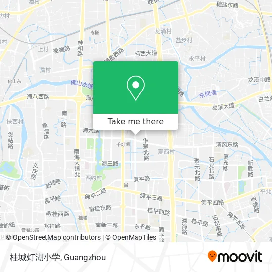 桂城灯湖小学 map