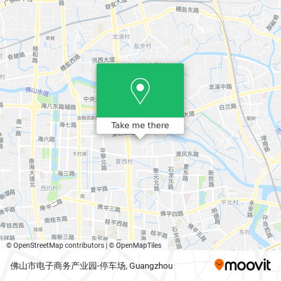 佛山市电子商务产业园-停车场 map