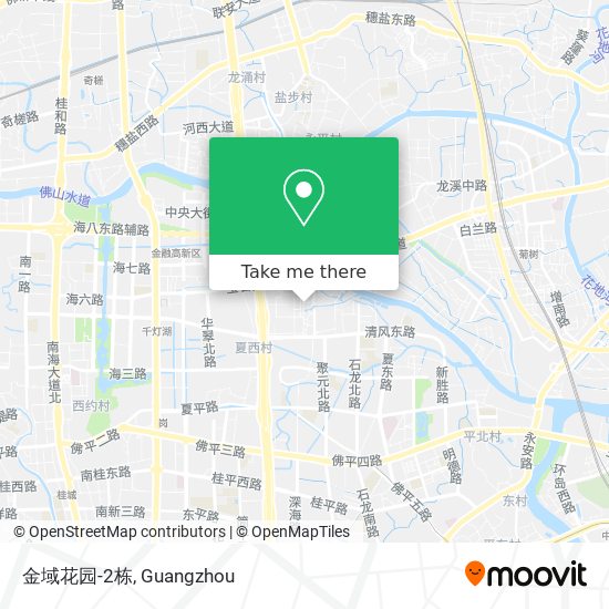 金域花园-2栋 map