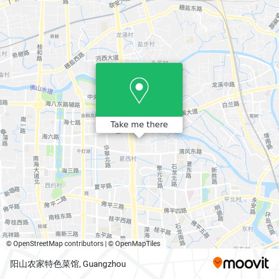 阳山农家特色菜馆 map
