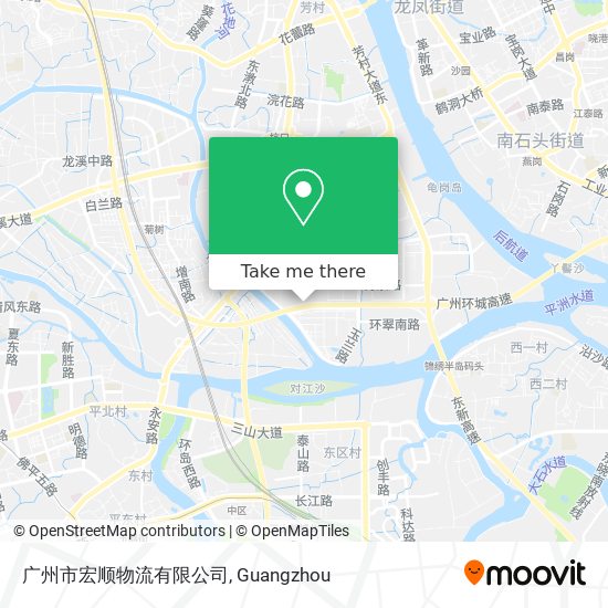 广州市宏顺物流有限公司 map