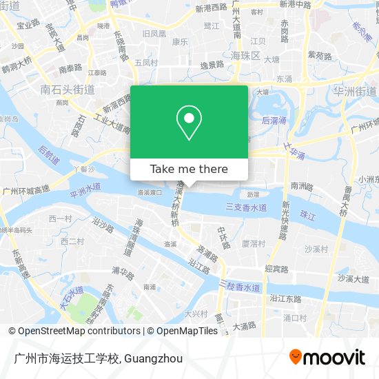 广州市海运技工学校 map