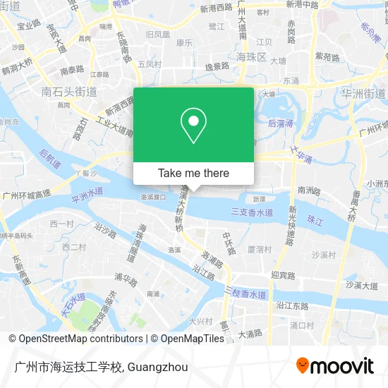 广州市海运技工学校 map