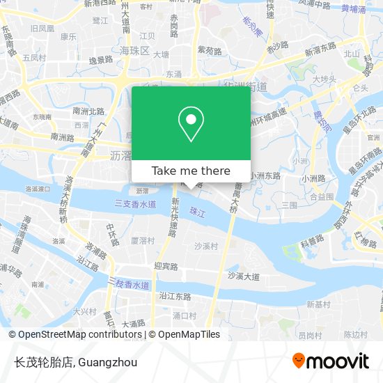 长茂轮胎店 map