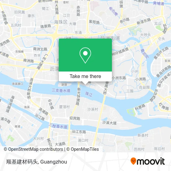 顺基建材码头 map