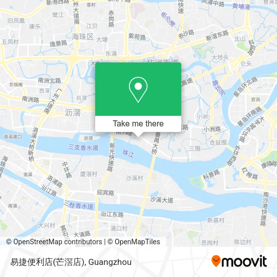 易捷便利店(芒滘店) map
