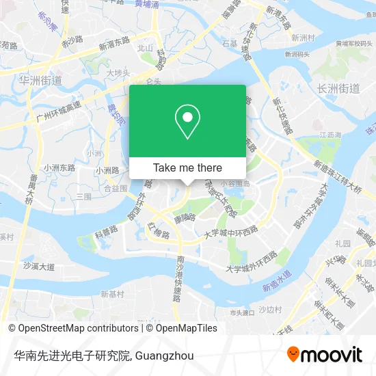 华南先进光电子研究院 map