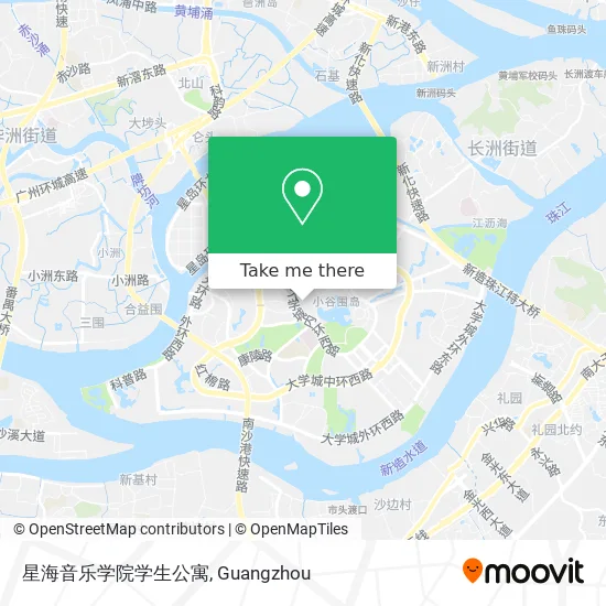 星海音乐学院学生公寓 map