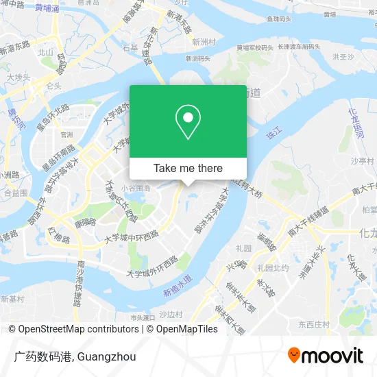 广药数码港 map