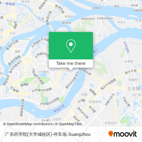 广东药学院(大学城校区)-停车场 map