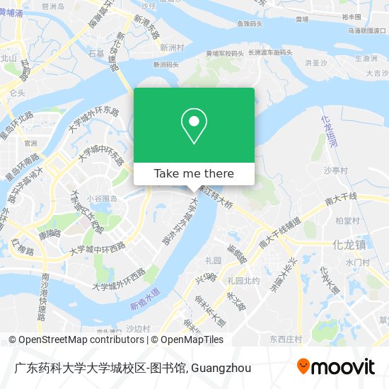 广东药科大学大学城校区-图书馆 map