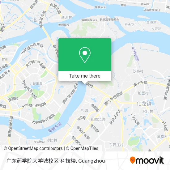 广东药学院大学城校区-科技楼 map