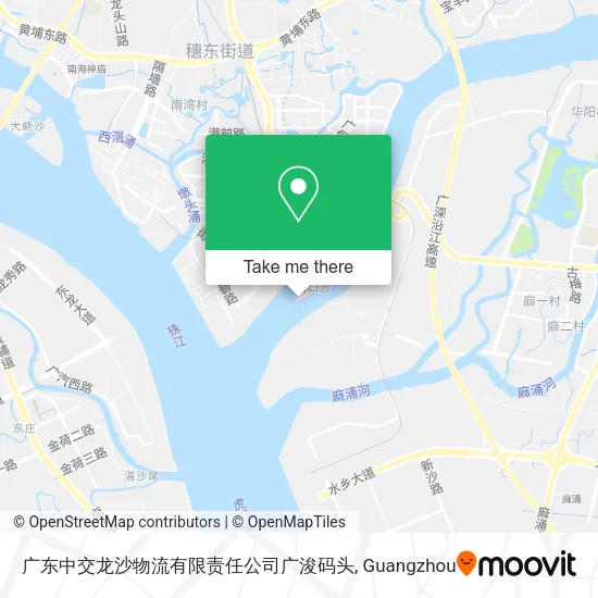 广东中交龙沙物流有限责任公司广浚码头 map