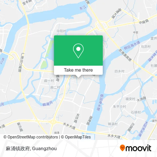 麻涌镇政府 map