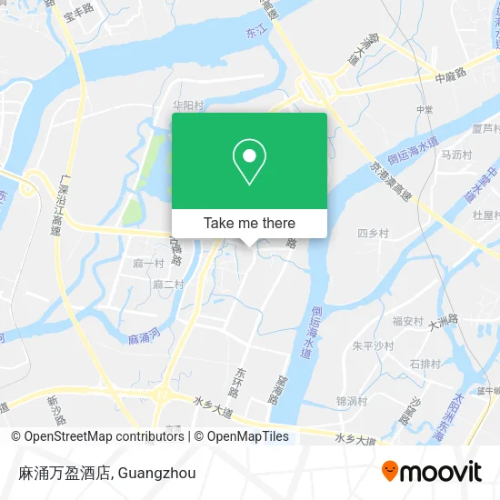 麻涌万盈酒店 map