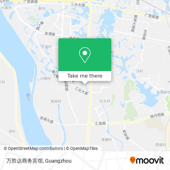 万胜达商务宾馆 map