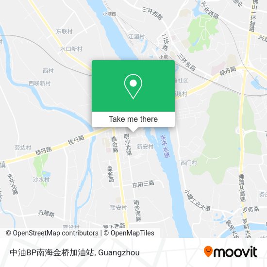 中油BP南海金桥加油站 map