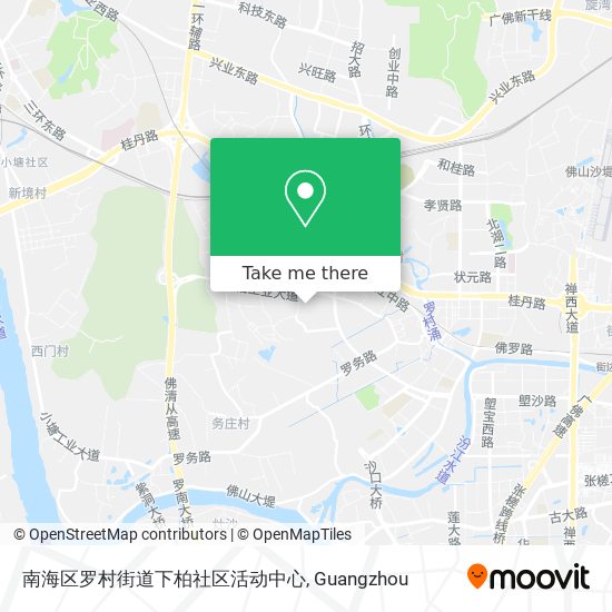 南海区罗村街道下柏社区活动中心 map