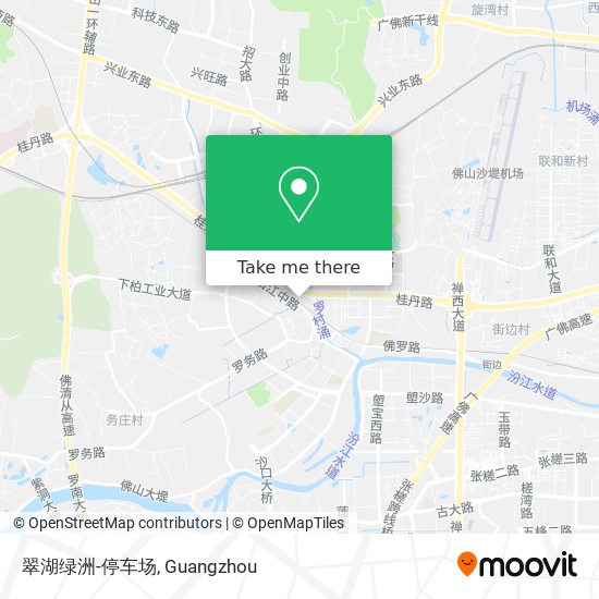 翠湖绿洲-停车场 map