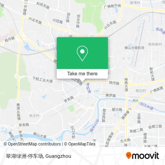 翠湖绿洲-停车场 map