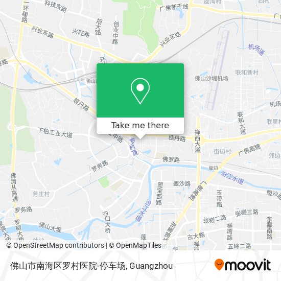 佛山市南海区罗村医院-停车场 map