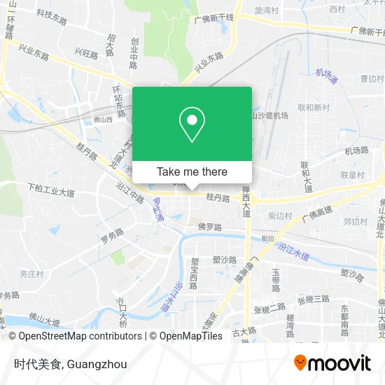 时代美食 map